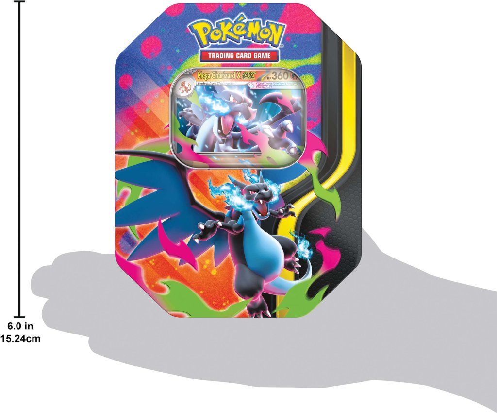 Pokémon TCG: Mega Charizard Tin