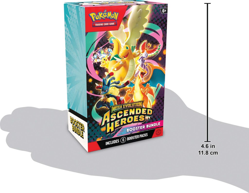 Pokémon TCG: Mega Evolution— Ascended Heroes Booster Bundle【PreOrder】