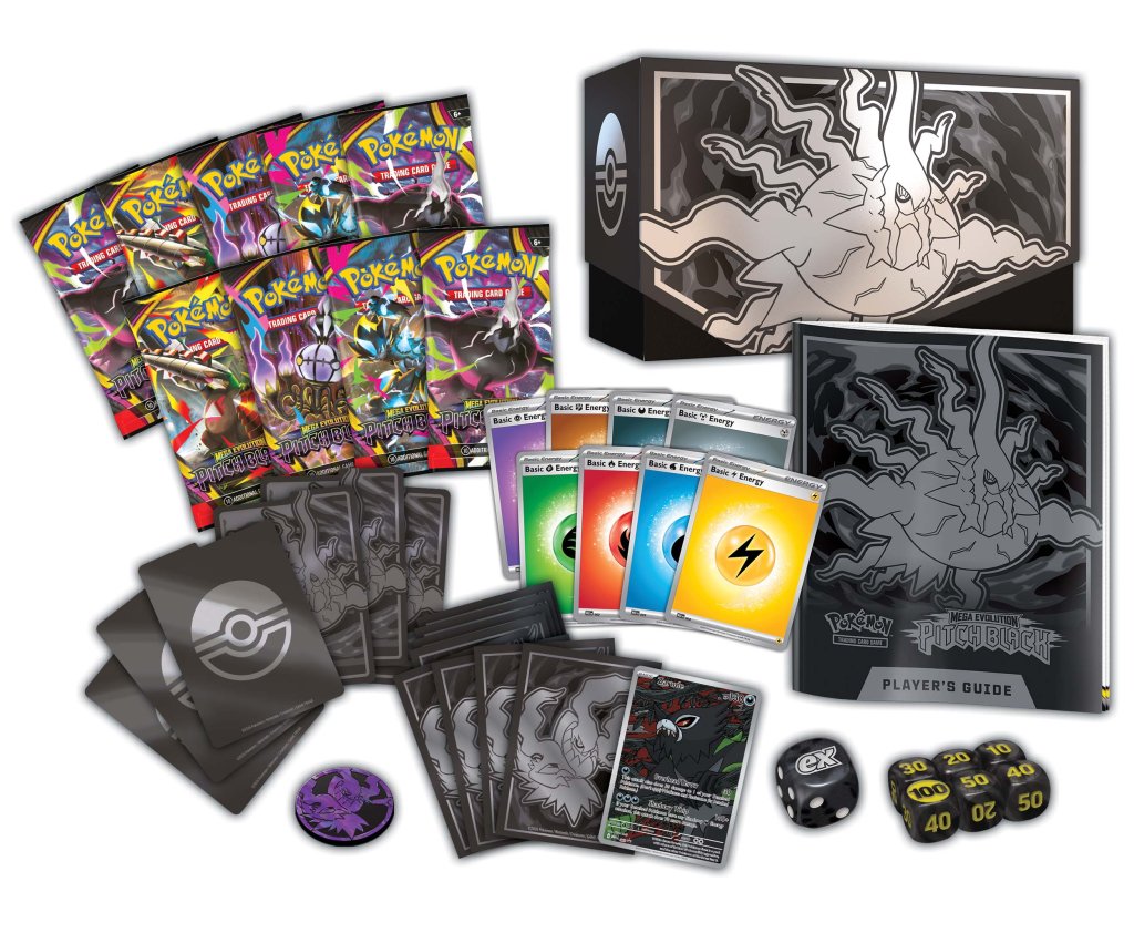 Pokémon TCG: Mega Evolution— Pitch Black Elite Trainer Box