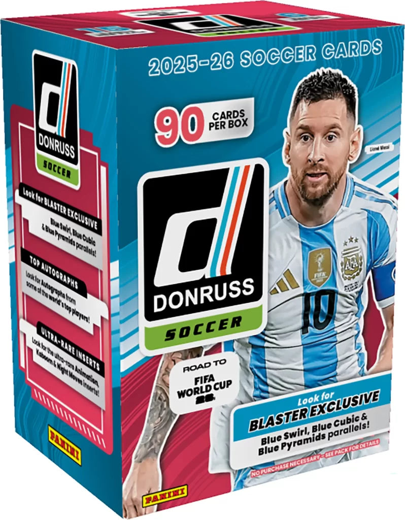 Panini Donruss Road to FIFA World Cup Soccer 2025 – 2026 Blaster Box 【PreOrder】