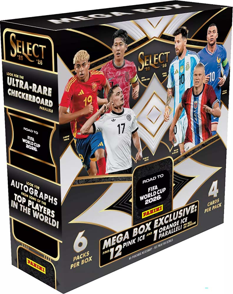 Panini Select Road to World Cup Soccer 2026 Mega Box【Pre Order】