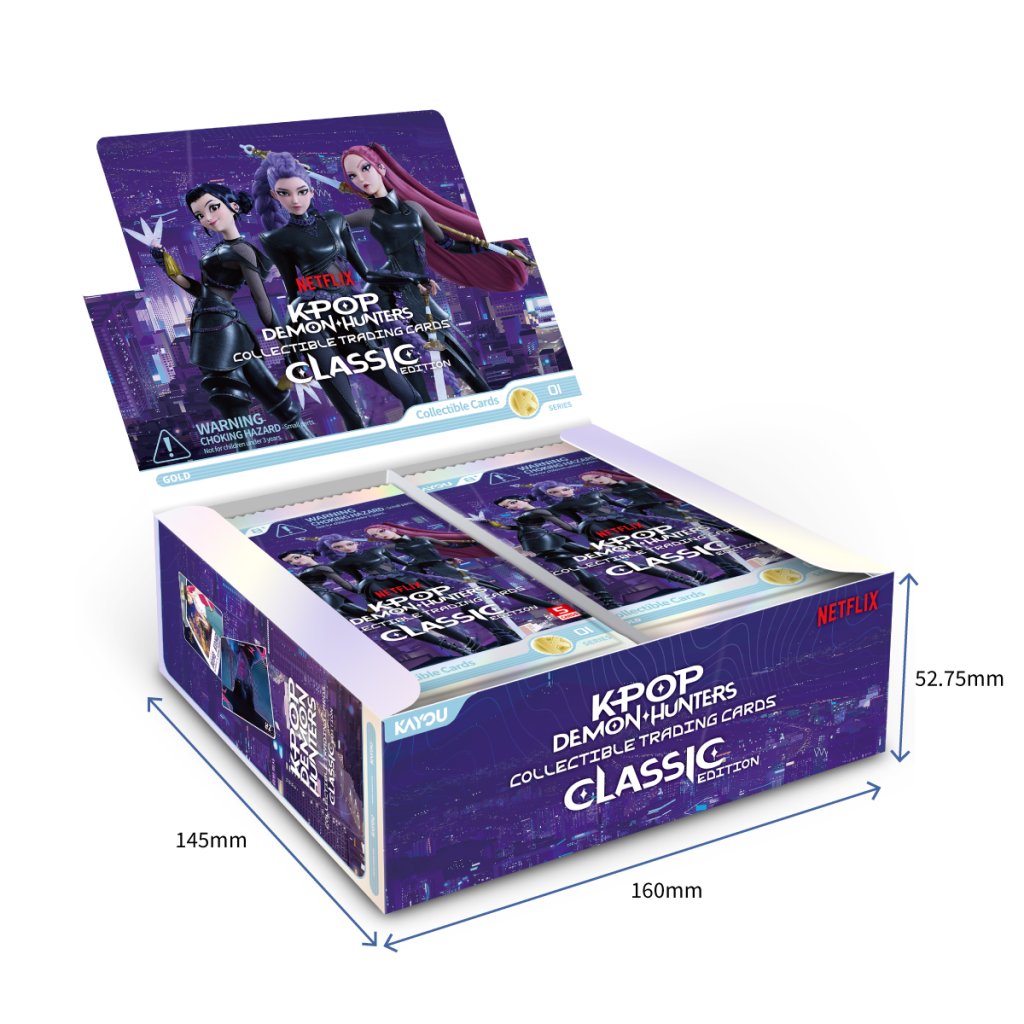 Kayou K-POP Demon Hunters Collectible Trading Card Booster Box - Classic Edition (20P)