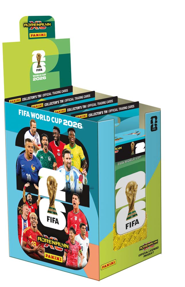 Panini FIFA World Cup Adrenalyn XL 2026 Card Pocket Tin【PreOrder】