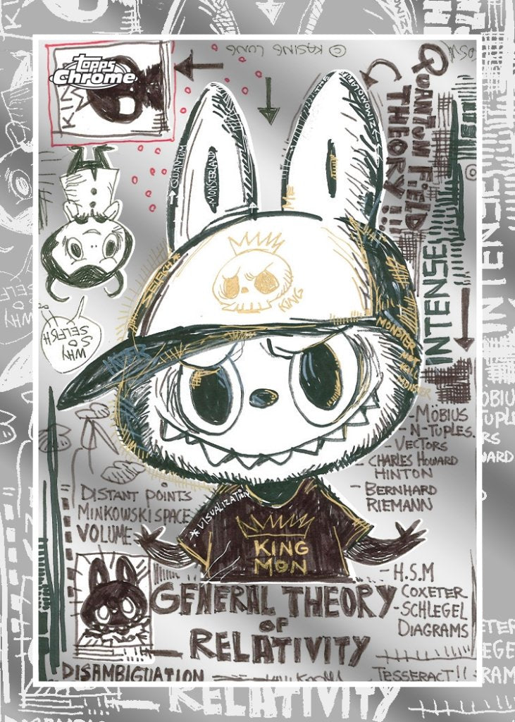 Topps Labubu Chrome 10th Anniversary 2025 Box