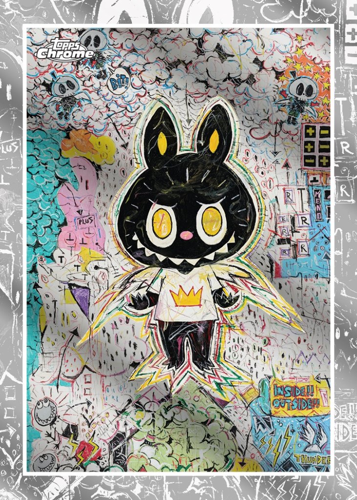 Topps Labubu Chrome 10th Anniversary 2025 Box