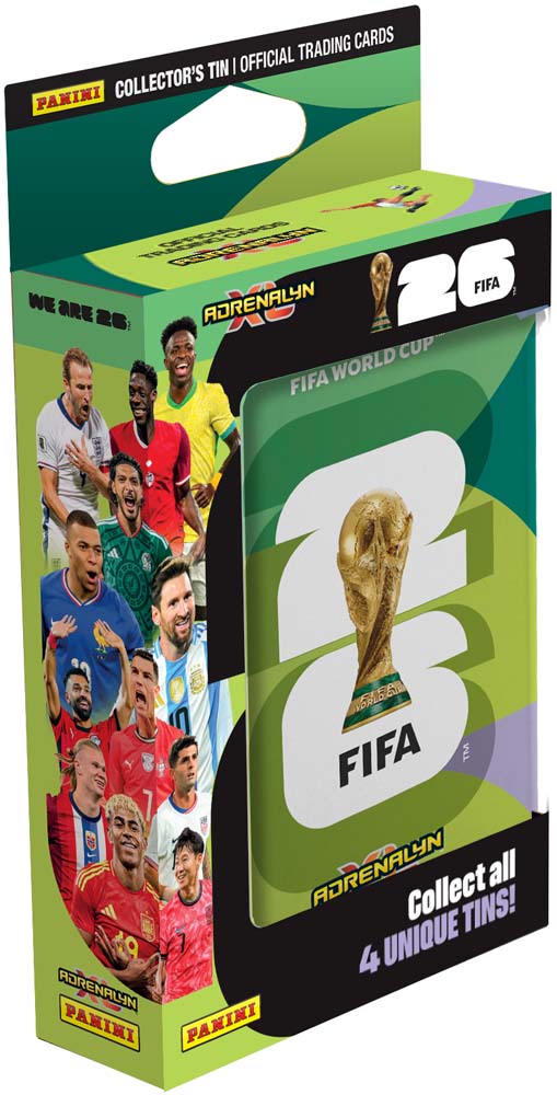Panini FIFA World Cup Adrenalyn XL 2026 Card Pocket Tin【PreOrder】