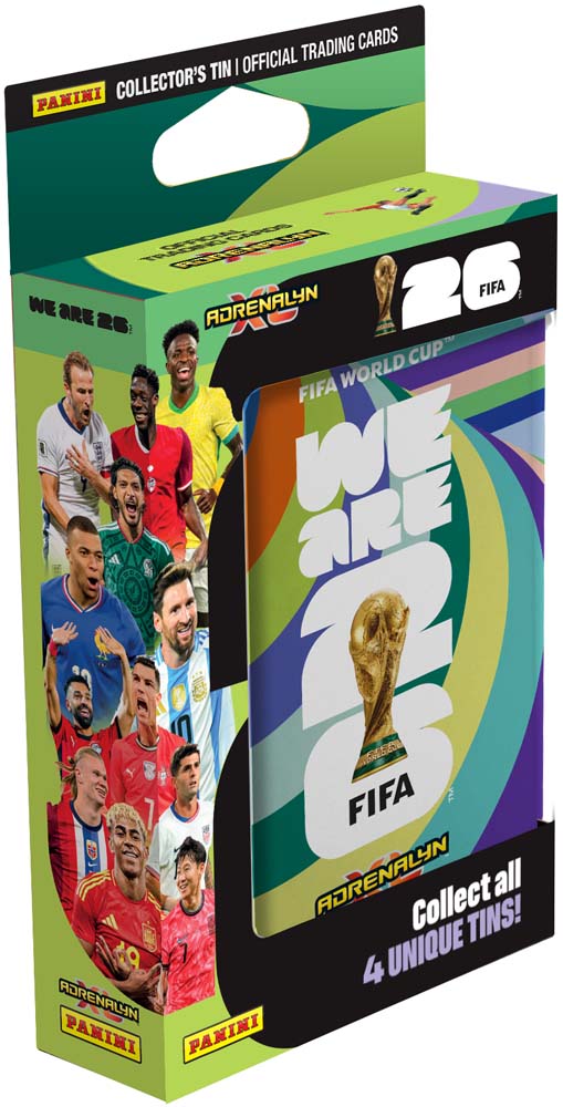 Panini FIFA World Cup Adrenalyn XL 2026 Card Pocket Tin【PreOrder】