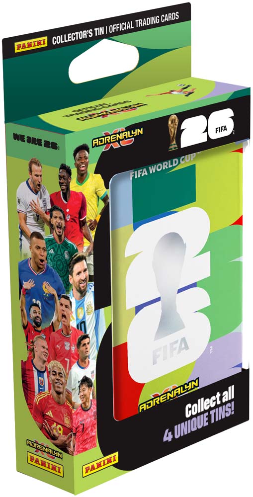 Panini FIFA World Cup Adrenalyn XL 2026 Card Pocket Tin【PreOrder】
