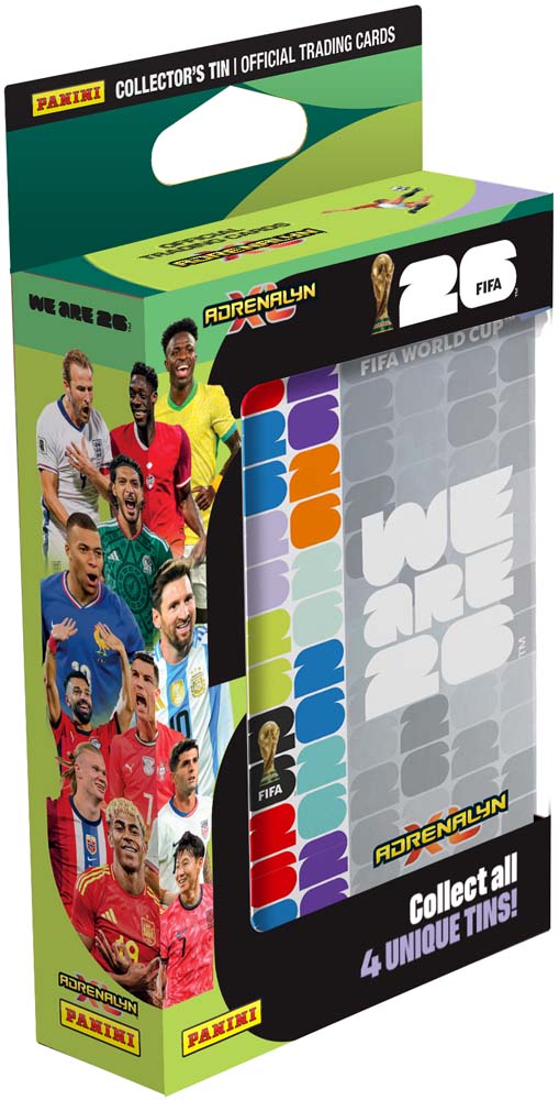 Panini FIFA World Cup Adrenalyn XL 2026 Card Pocket Tin【PreOrder】