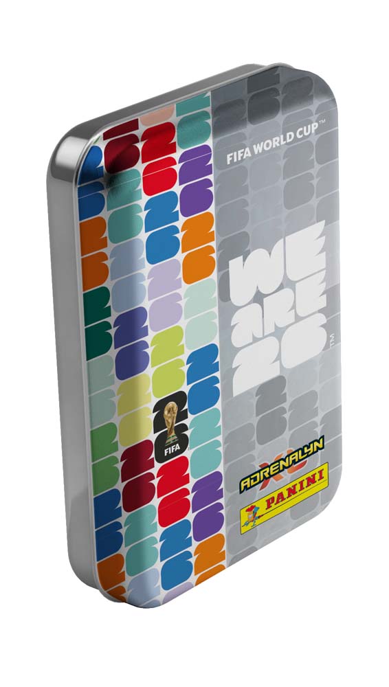 Panini FIFA World Cup Adrenalyn XL 2026 Card Pocket Tin【PreOrder】