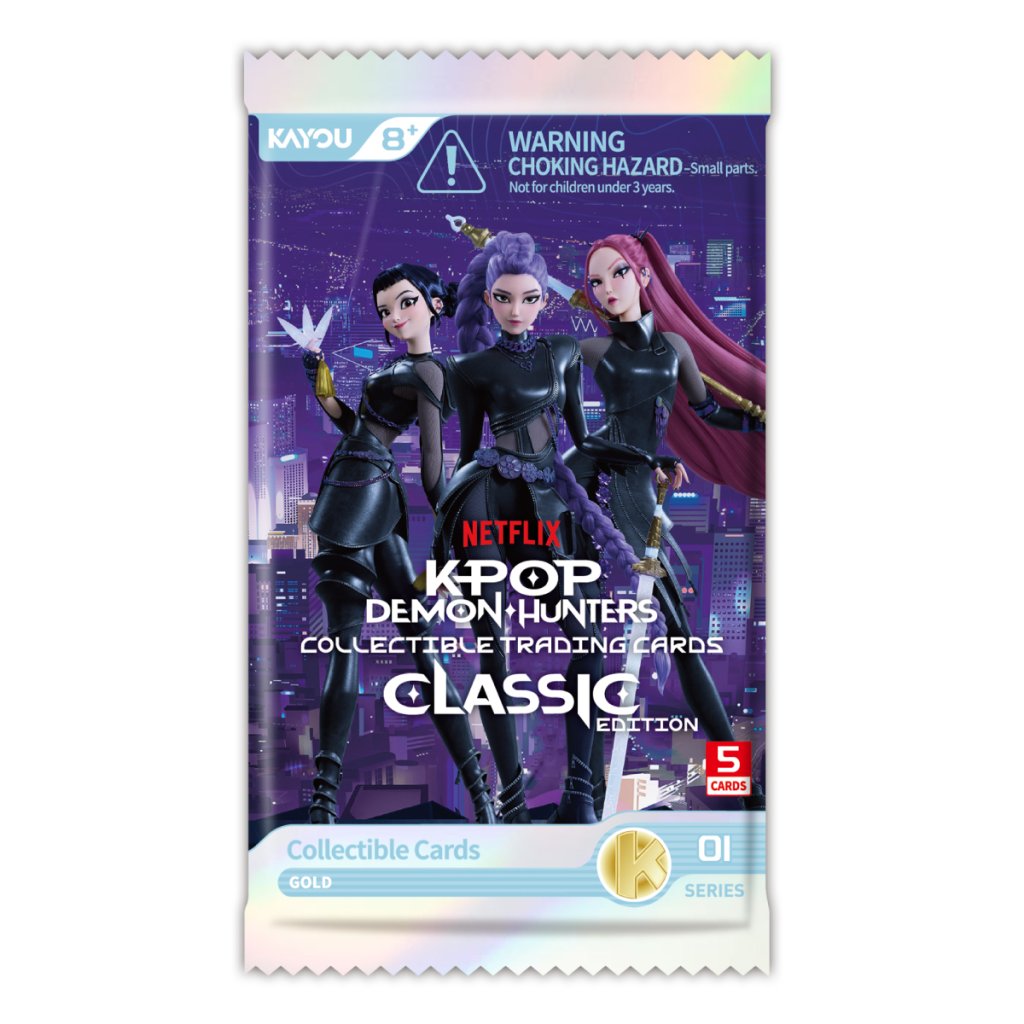 Kayou K-POP Demon Hunters Collectible Trading Card Booster Box - Classic Edition (20P)