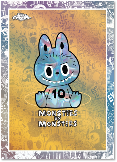 Topps Labubu Chrome 10th Anniversary 2025 Box