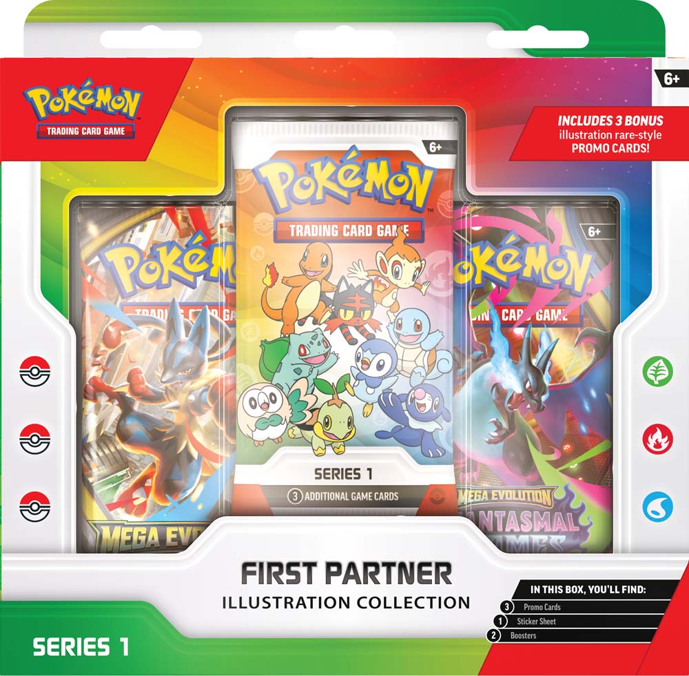 Pokémon TCG: First Partner Illustration Collection—Series 1【PreOrder】