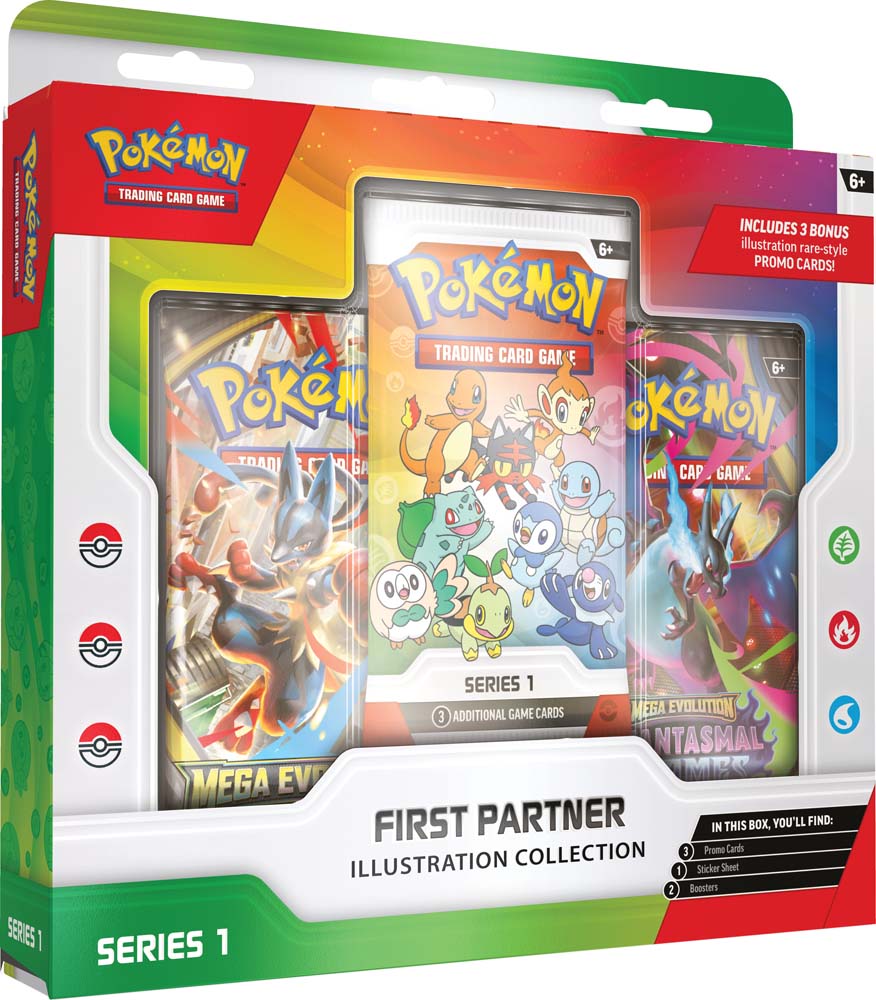 Pokémon TCG: First Partner Illustration Collection—Series 1【PreOrder】