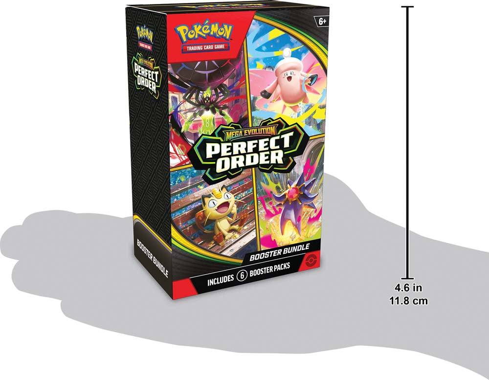 Pokémon TCG: Mega Evolution— Perfect Order Booster Bundle （6P）【PreOrder】