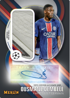 Topps 24-25 Chrome Merlin UEFA Club Competitions Soccer Hobby Box