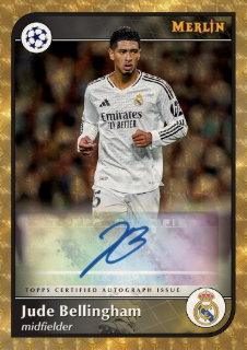 Topps 24-25 Chrome Merlin UEFA Club Competitions Soccer Hobby Box