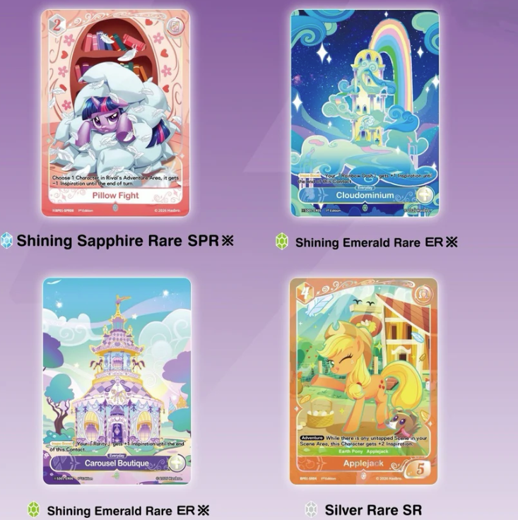 Kayou My Little Pony TCG: Series 1 Booster Box（20P） - Fantasy Wonderland【PreOrder】