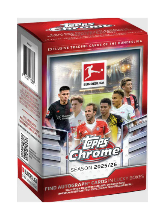 Topps Bundesliga Chrome 2025/2026 Value Box
