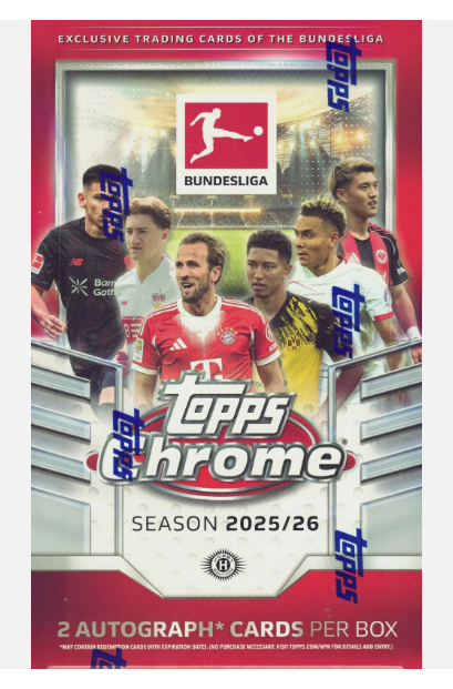 Topps Bundesliga Chrome 2025/2026 Hobby Box