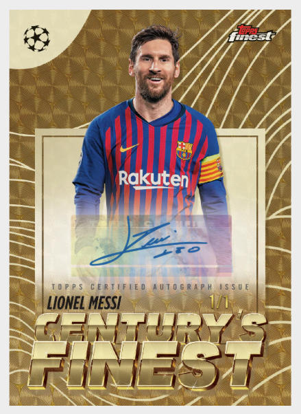 Topps 25-26 Finest UEFA Club Competitions Hobby Box【PreOrder】