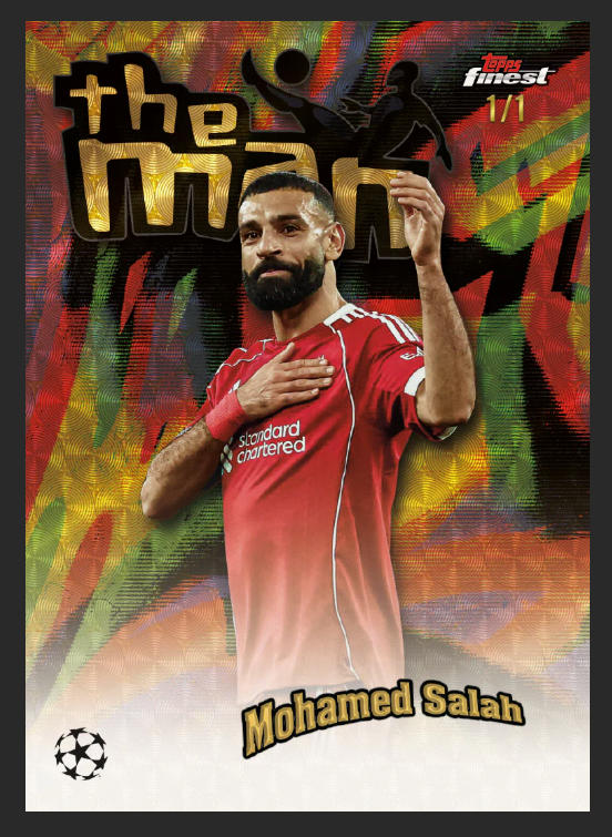 Topps 25-26 Finest UEFA Club Competitions Hobby Box【PreOrder】